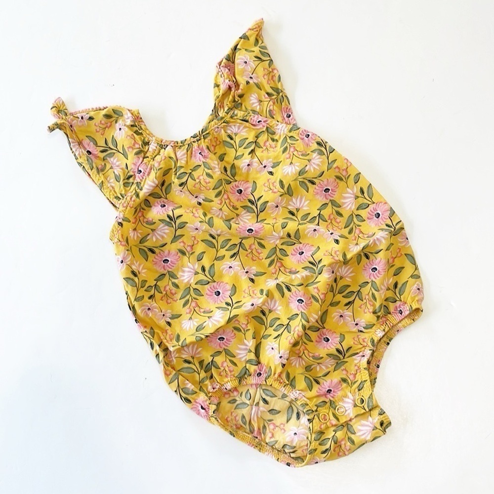 Carter's baby girls floral print bodysuit